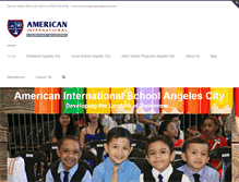 Tablet Screenshot of americanschoolangeles.com